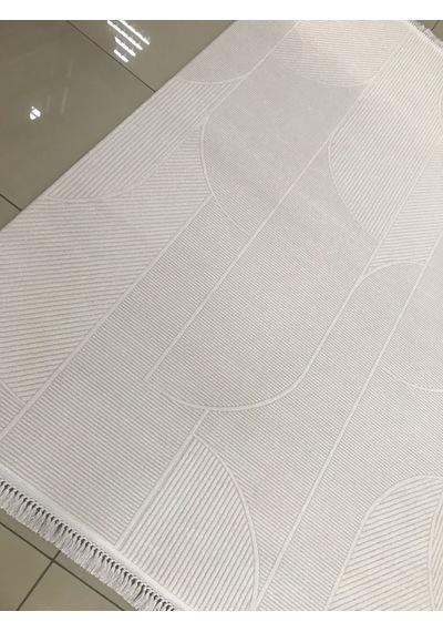 Merinos Halı Elegance 74425 060 Serisi Akrilik Salon Oturma Yatak Odası Halısı Krem