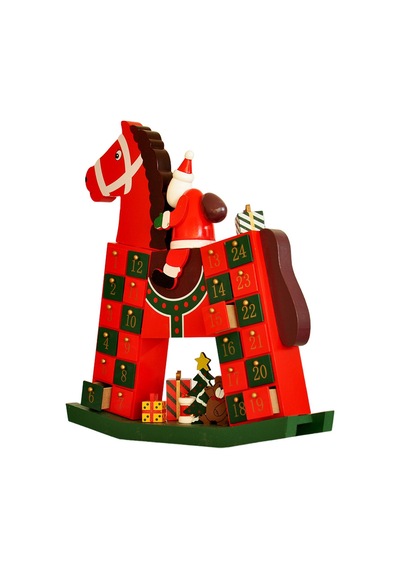 Yılbaşı Yeniyıl Dekorasyonu Ahşap Yılbaşı Süpriz Takvimi Christmas Noel Wooden Advent Calender Ahşap Advent Calender At