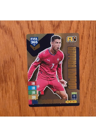 Panini Adrenalyn 2027 Cristiano Ronaldo Golden Baller Oyun Kartı