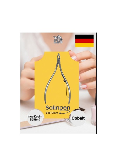 Solingen 3451 7 Mm Cobalt Manikür Pensi / Bileyli ,orjinal ,sertifikalı Ürün