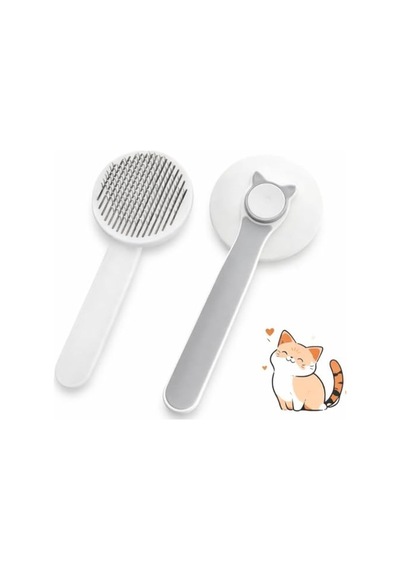 Kedi Ve Köpekler İçin Temizleyen Tüy Fırçası, Ergonomik Tasarım
