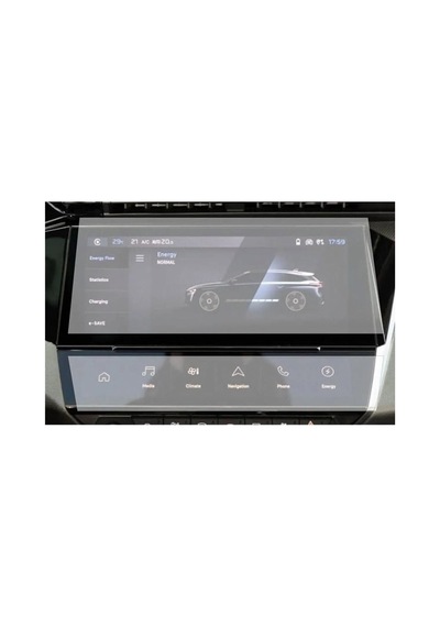 Peugeot 408 İle Uyumlu Gt Line 2023 2025 Audio Multimedya Mat Görünüm Ekran Koruyucu Nano Cam M Standart