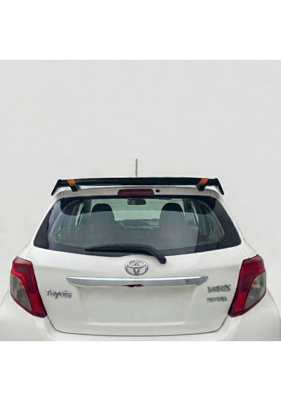 Toyota Yaris 2012-2014 Üniversal Spoiler Boyasız Plastik