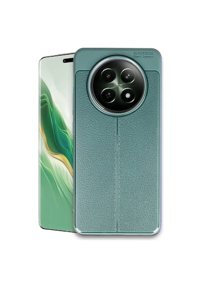 Realme 12 5g Uyumlu Kılıf Auto Focus Kapak - Koyu Yeşil