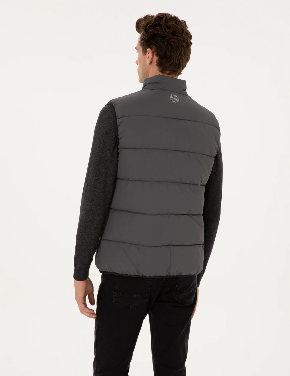 Pierre Cardin Erkek Gri Mont Yelek 50313937-vr024 Gri
