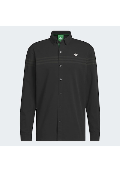 Adidas Kr5432 S Ls Button Up Erkek Tişört Siyah