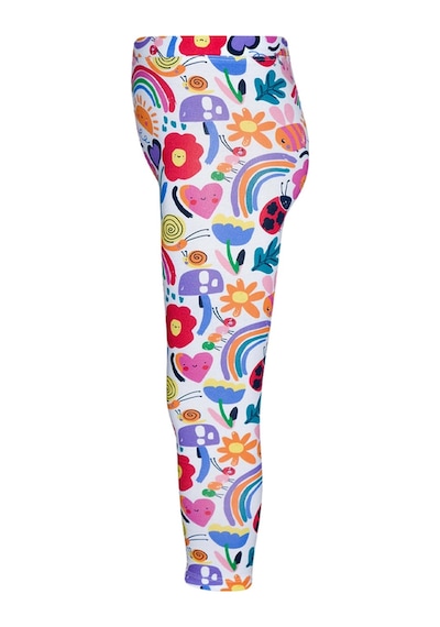 Lovetti Kız Çocuk Little Friends Desenli Tayt 1319 Çok Renkli
