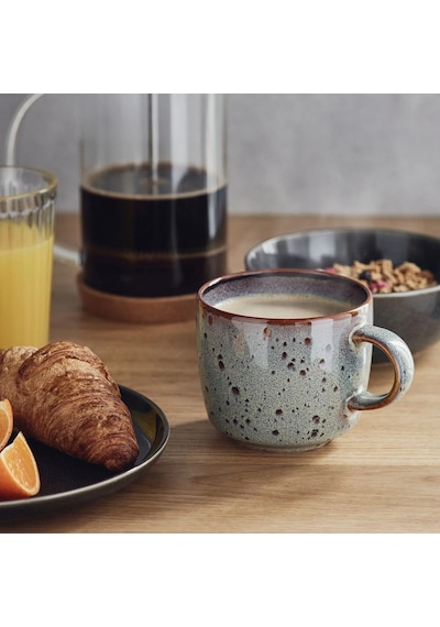 Ikea Bej Kaliteli Bardak - Kupa Bej-yeşil