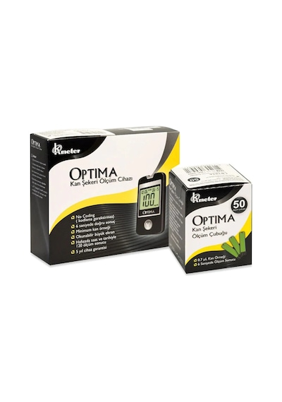 Optima Ölçüm Cihazı + Strip 50 Adet