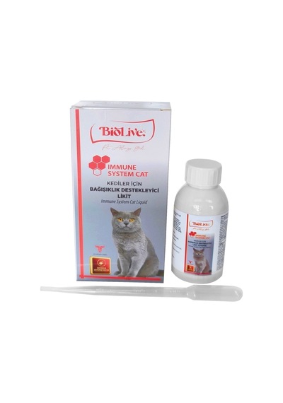 Biolive Immune Cat Kediler İçin Sıvı Min 100ml