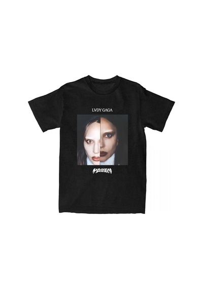 Startmore Beyaz Lady Gaga Mayhem Albümü, Kalça Kalça Unisex Sokak Şarkıcı Graf Siyah