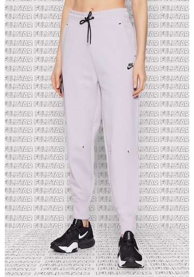 Nike Sportswear Tech Fleece Trousers Bol Kesim Kadın Lila Eşofman Altı Lila