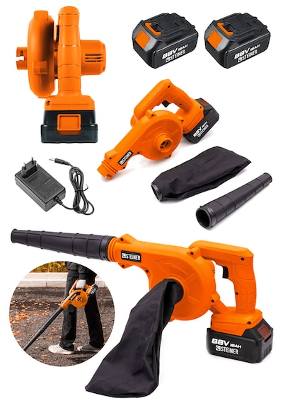Steiner ST-88V Akülü Hava Körüğü Yaprak Üfleme Makinesi Turuncu