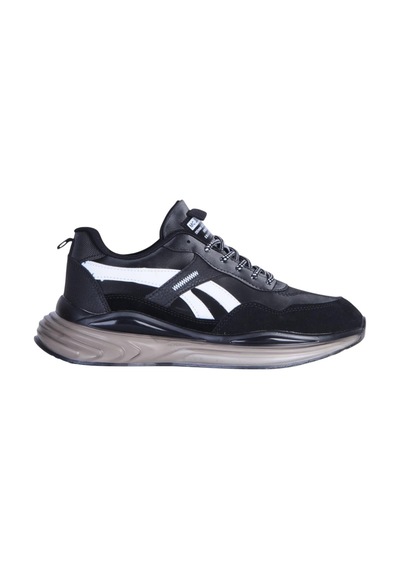 Mc Jamper 2267 Syh-byz Cilt Erkek Sneaker Ayakkabı Siyah
