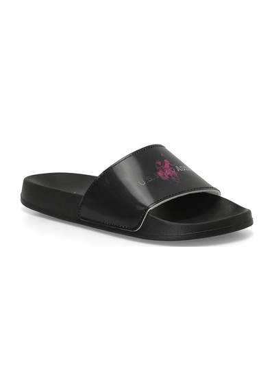 U.s. Polo Assn.4m Sebaste 4fx Hologramlı Kadın Siyah Plaj Terliği A10168691212010-siyah Siyah
