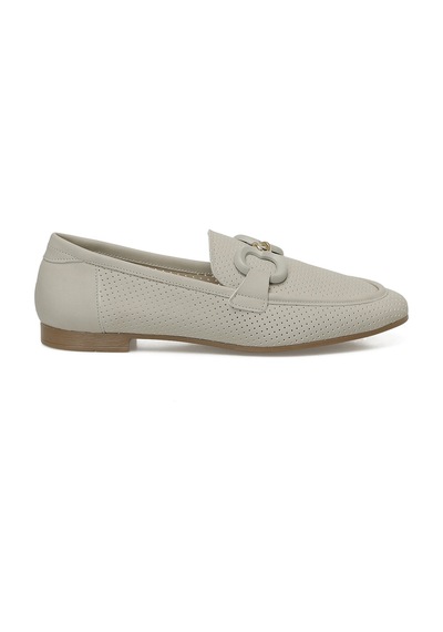 Polaris 325010.z 5fx Krem Kadın Loafer 000000000101950426 Bej