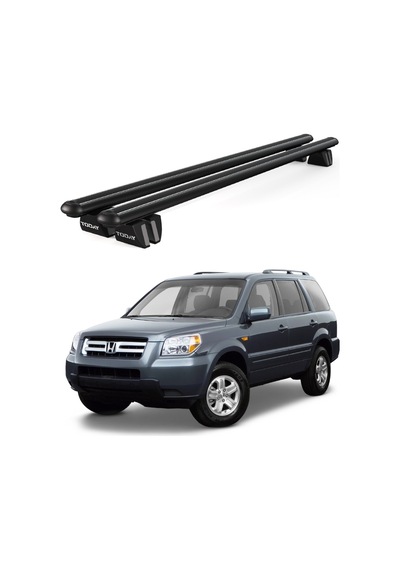 Pençe Honda Pilot Ara Atkı 2003-2008 Uyumlu Siyah Ara Atkı Port Bagaj Tavan Barı