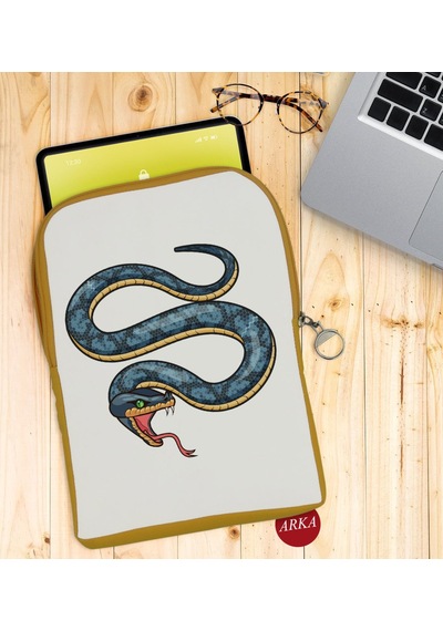 Bk Gift Yılan Tasarımlı Taşınabilir Koruyucu Tablet Kılıfı & Orga (531952854)