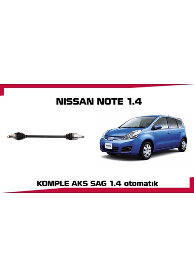 Nıssan Note Sag Aks 1.4 Otomatık E11 Kasa