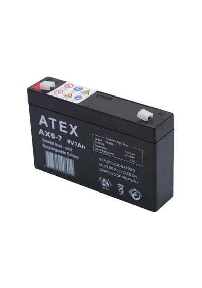 Ers Atex Ax6-7 6v 7ah Akü