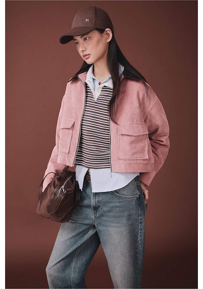 Defacto Blazer Ceket H5602ax26spbr96 Pembe-br96