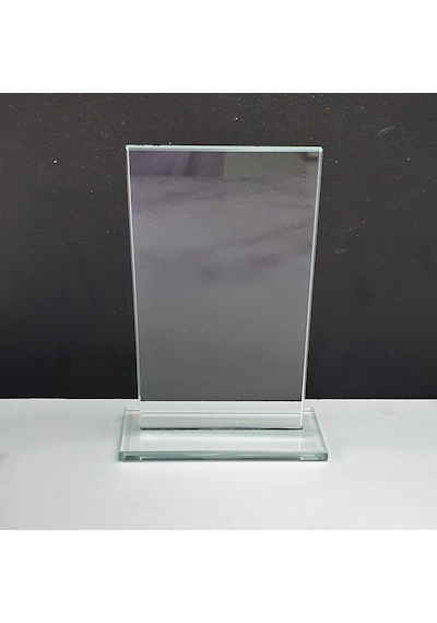 Decorita Plaket | Kristal Cam Plaket|Şekil-1|Baskısız|10'lu Takım