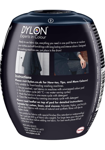 Dylon Matik Navy Blue Kumaş Boyası 350g Navy Blue