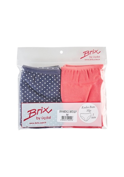 Brix Kadın 2'li Bato Slıp L - 3 Adet Tarı