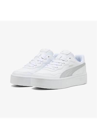 Puma Court Lally Skye Dayınight Beyaz-gri Kadın Sneaker 404295-02 Beyaz-gri
