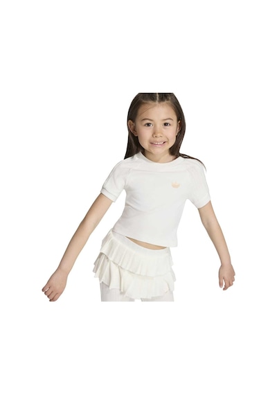 Adidas Knt Tee Leg Set Beyaz Çocuk Eşofman Takımı Kr4053