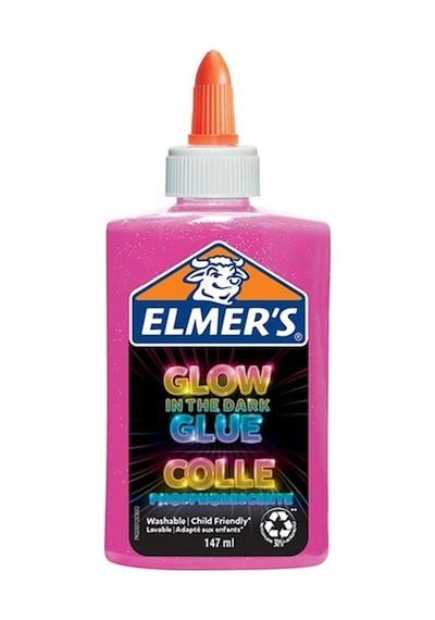 Elmers Karanlıkta Parlayan Yapıştırıcı 147 Ml Pembe 2162079