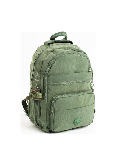 Ultra Hafif Çok Cepli Orta Boy Sırt Çantası Unisex Yeşil Model: 571-3e - Yeşil