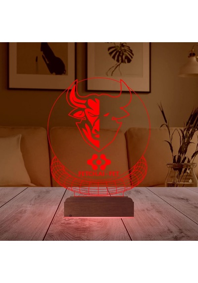 Luvivia Crypto Fetch Ai Fet Coin Kripto Finans 3d Lamba - Masa Gece Lambası Şeffaf
