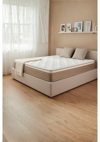 Argimo Mocha Çift Kişilik Pedli Paket Yaylı Yatak 30 Cm