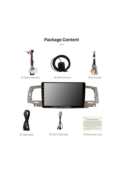 Toyota Corolla 2007+ Multimedya Navigasyon Usb Kamera Carplayer 6 Ram