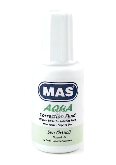 Mas Aqua Su Bazlı Kokusuz Sıvı Silici Daksil