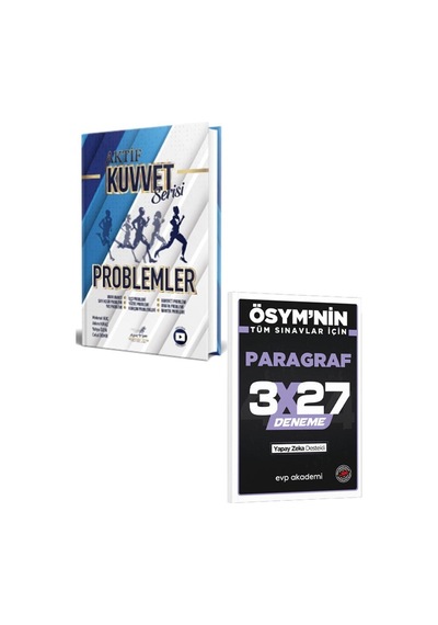 2027 Aktif Öğrenme 2027 Problemler Kuvvet Serisi+evp Akademi 3x27 Paragraf Deneme