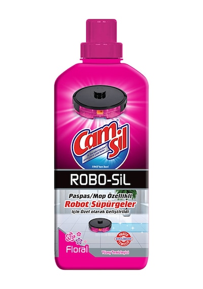 4 Adet Camsil Robo-sil Robot Süpürge Yüzey Temizleyicisi Floral 900 Ml Diğer