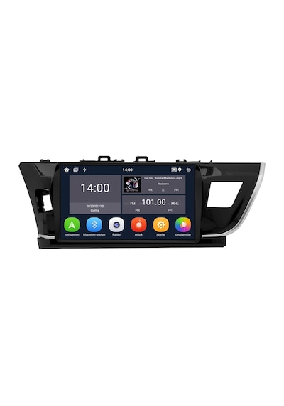 Toyota Corolla Android Multimedya Sistemi 2013-2015 Crv-4550xd