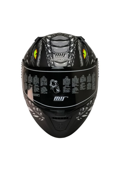 Motoanl Motosiklet Ece 22.r06 Sertifikalı Double Vizör Full Face Kask Draglax Grey Siyah - Gri
