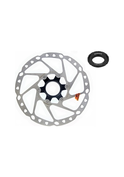 Shimano Deore/slx/zee Sm-rt64 203mm Center Lock Rotor External Gümüş