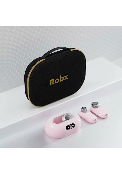 Robx A07 Yeni Nesil Rf Ems Cilt Sıkılaştırıcı Ve Kırışıklık Yüz Ve Vücut Aleti Pembe