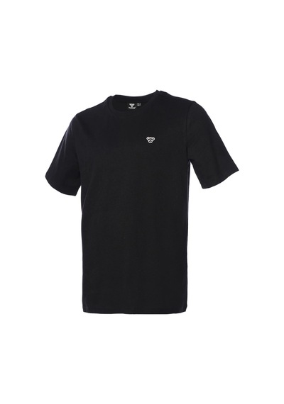 Hummel T-ıc Ico Regular Erkek Siyah Yuvarlak Yaka Tişört 911865-2001