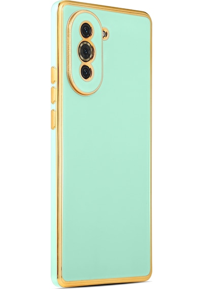 Goocamp Huawei Nova 10 Pro Kılıf Bark Kapak - Açık Yeşil Açik Yeşil