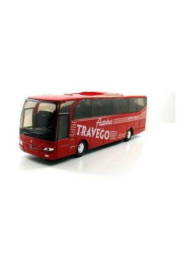 1 60 Ölçek Welly Mercedes Benz Travego Die-cast Metal Otobüs 2021.
