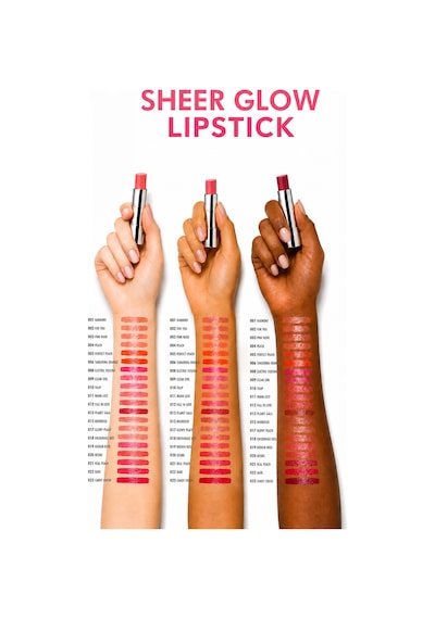 Pierre Cardin Sheer Glow Lipstick - Parlak Bitişli Nemlendirici Ruj - Hidden Rose - 019 0