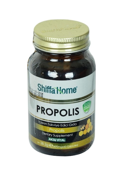 Shiffa Home Propolis Kapsülü  Takviyesi 470 MG x 60 Kapsül