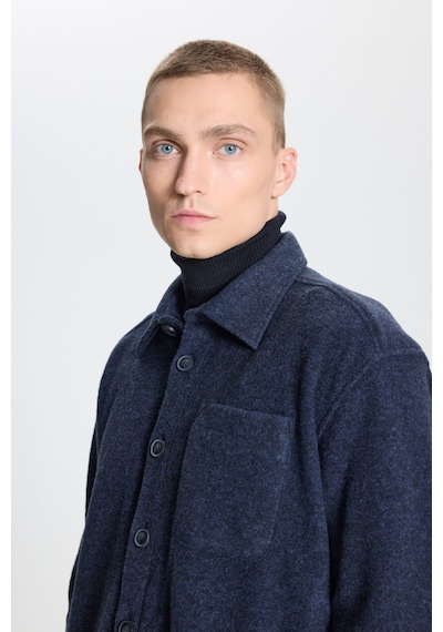 Altınyıldız Classıcs Erkek Lacı Oversize Geniş Kesim Klasik Yaka Yünlü Kırçıl Desenli Flanel Gömlek Ceket Altınyıldız Classıcs Erkek Lacı Oversize Geniş Kesim Klasik Yaka Yünlü Kırçıl Desenli Flanel Gömlek Ceket