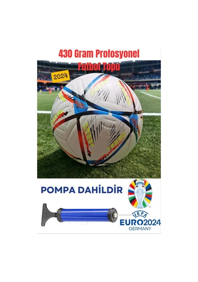 Janva Dünya Kupas 1.kalite Profosyonel Futbol Topu Halı Saha Çim Saha Sporcu Top (420 gram) 5 numara Beyaz
