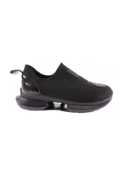 Dgn 1053 Kadin Kalin Taban Strech Detayli Silver Taşli Sneakers Ayakkabi 1053-2025-R1534 Siyah Dgn 1053 Kadin Kalin Taban Strech Detayli Silver Taşli Sneakers Ayakkabi 1053-2025-R1534 Siyah